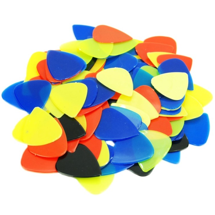 Gitar Penası 100lü Paket (GAP100) | Farklı Kalınlık ve Renkler, Kaymaz Yüzey, Uzun Ömürlü