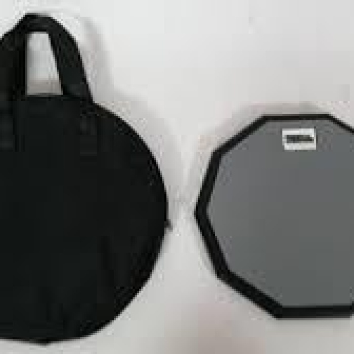 Cremonia TD08 Davul Çalışma Pedi | 8 İnç Antrenman Pedi - Siyah