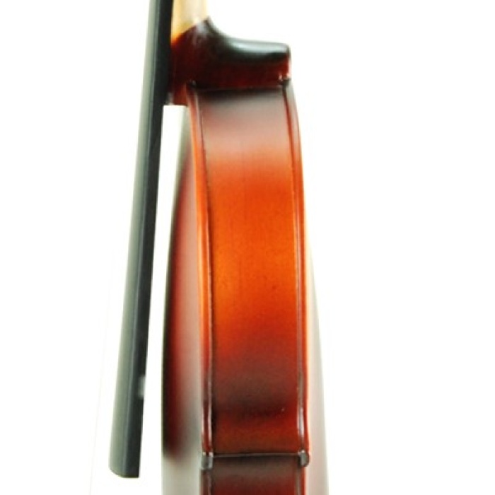 Stanislava STVM44BR Keman (4/4 Boy - Mat Cila) | Doğal Ahşap Dokusu, Parlamayan Yüzey, Sıcak ve Derin Tını