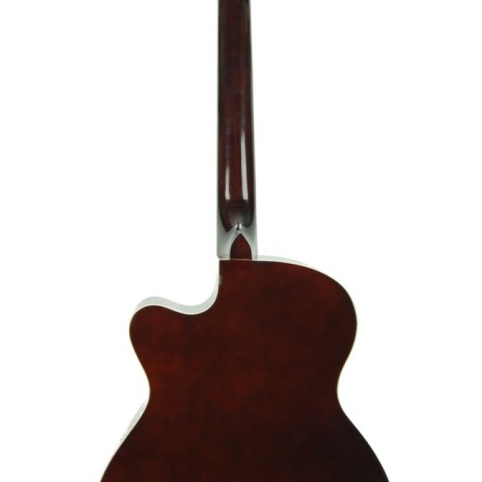 Segovia SGA40SB Akustik Gitar (Cutaway Sunburst) | Klasik Akustik Görünüm, Güçlü Orta Frekanslar, Çok Yönlü Kullanım