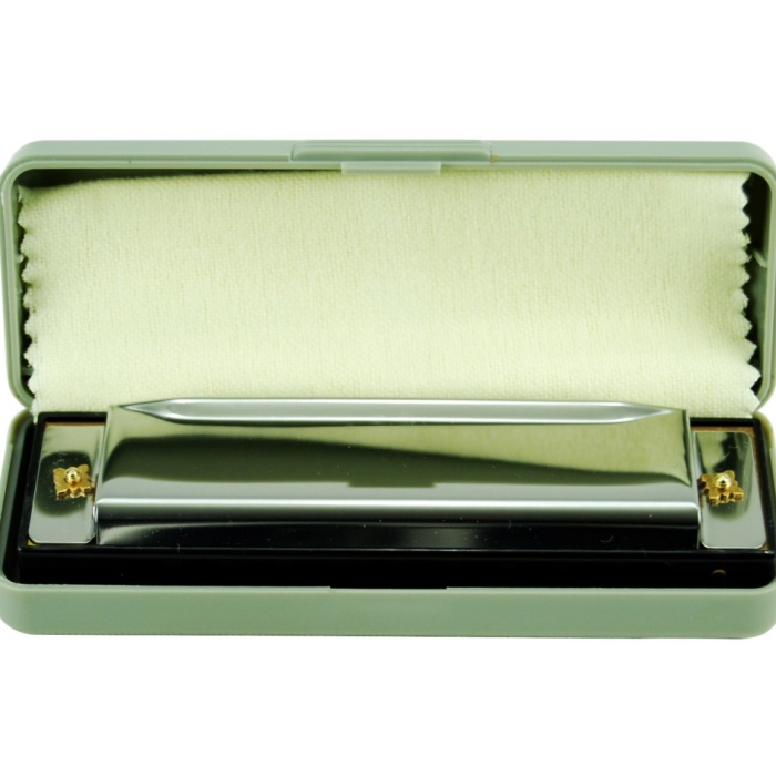 Sesenta SSHM10 Metal Mızıka (10 Delikli) | Blues ve Folk Tınısı, Diatonik Sistem, Başlangıç İçin Uygun