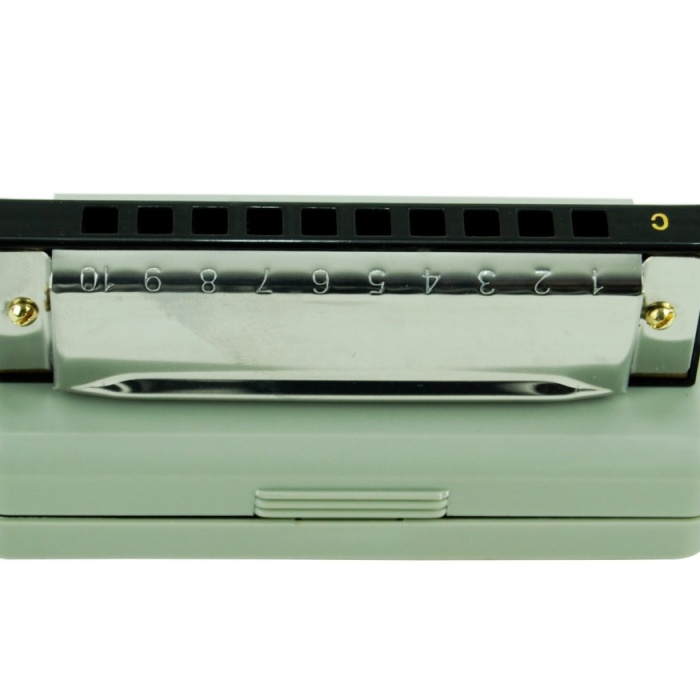 Sesenta SSHM10 Metal Mızıka (10 Delikli) | Blues ve Folk Tınısı, Diatonik Sistem, Başlangıç İçin Uygun