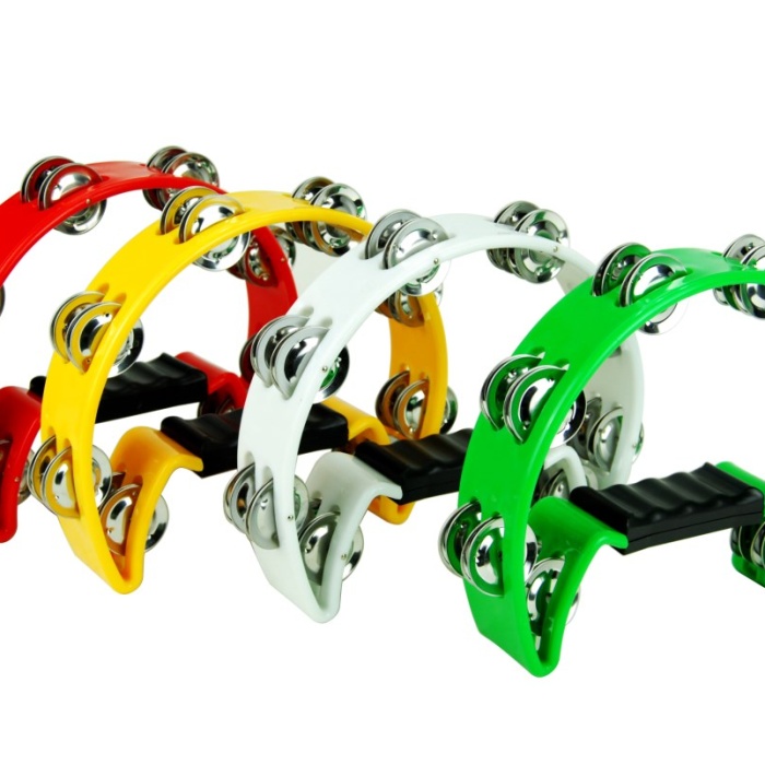 Xenon XNTW16WH Zilli Tef (Beyaz) | Çift Sıra Zil, Ergonomik Tutuş, Canlı ve Parlak Ses