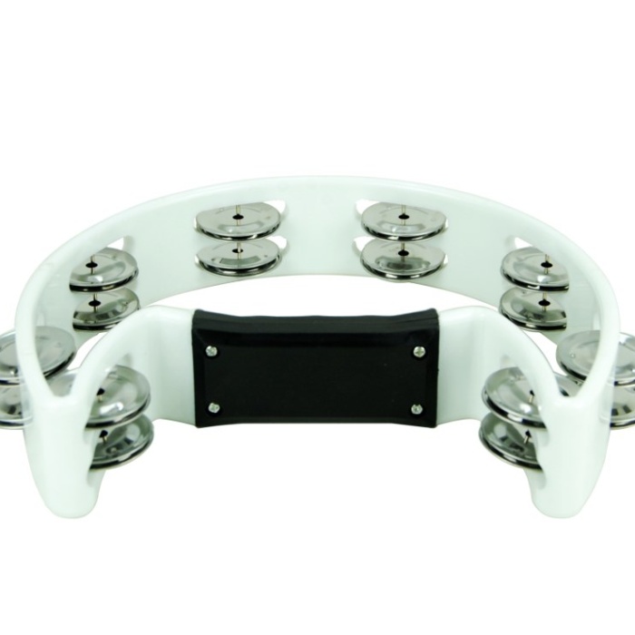 Xenon XNTW16WH Zilli Tef (Beyaz) | Çift Sıra Zil, Ergonomik Tutuş, Canlı ve Parlak Ses