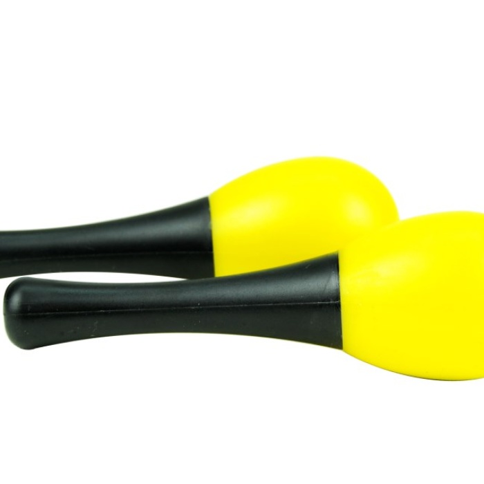 Xenon XNM24YL Marakas (Sarı - Büyük) | Sahne Performansı İçin Güçlü Ses, Ergonomik Sap, Dayanıklı