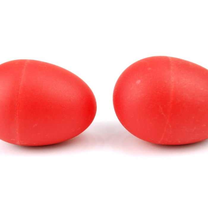 Xenon XNM25RD Yumurta Shaker (Kırmızı) | Stüdyo ve Akustik Müzik İçin, Net Ses, Dayanıklı Plastik