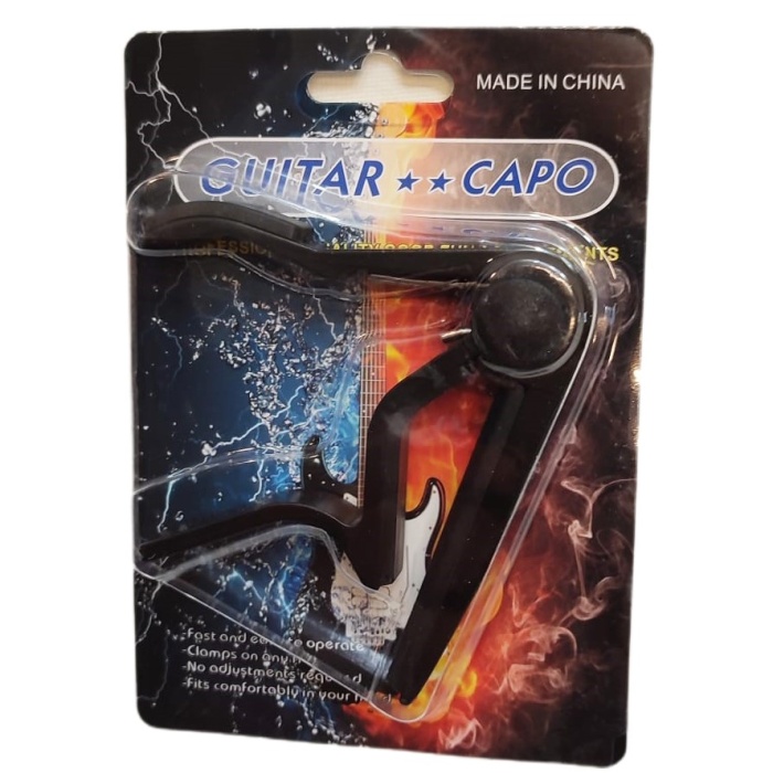 Segovia SGCP02 Gitar Kaposu (Mandal Tipi) | Güçlü Yay Sistemi, Tüm Perdelerde Temiz Ses, Hızlı Tak-Çıkar