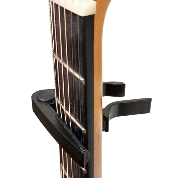 Segovia SGCP02 Gitar Kaposu (Mandal Tipi) | Güçlü Yay Sistemi, Tüm Perdelerde Temiz Ses, Hızlı Tak-Çıkar