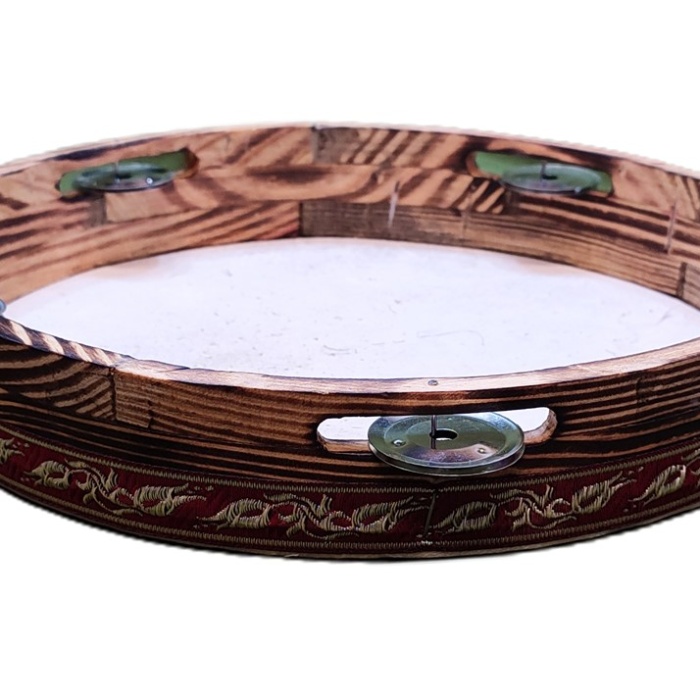 Zilli Tef 28cm (DZD28) | Büyük Boy, Güçlü Ses, Koro ve Fasıl İçin