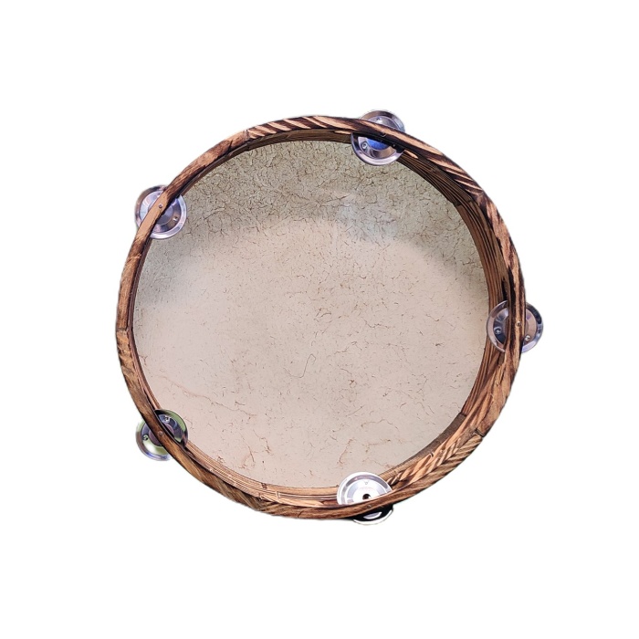 Zilli Tef 28cm (DZD28) | Büyük Boy, Güçlü Ses, Koro ve Fasıl İçin