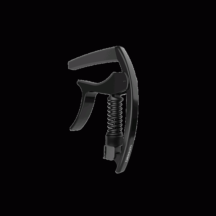 Planet Waves PWCP09 Tri-Action Capo-Black | Cızırtısız - Hassas - Ergonomik