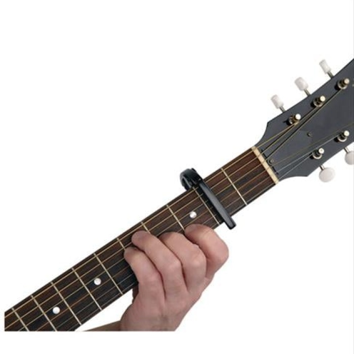 Planet Waves PWCP09 Tri-Action Capo-Black | Cızırtısız - Hassas - Ergonomik