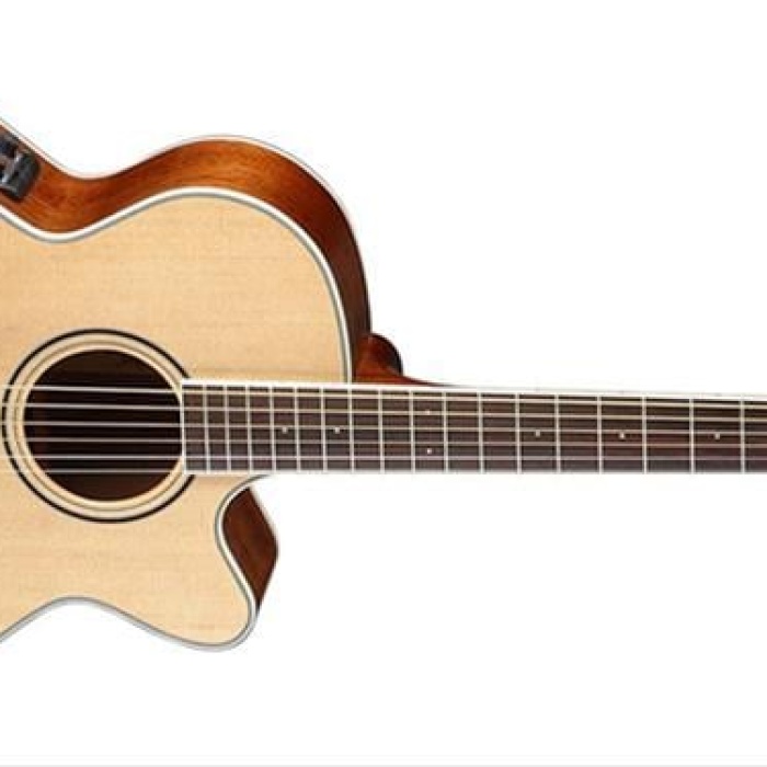 Cort PW370M-NS Elektro Akustik Gitar | Parkwood Serisi - Masif Maun Kapak