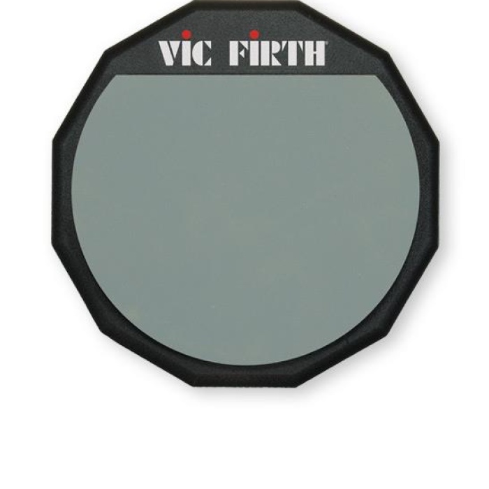 Vic Firth PAD12 12 İnç Tek Taraflı Çalışma Pedi | Gerçekçi Sekme - Sessiz Çalışma - Dayanıklı