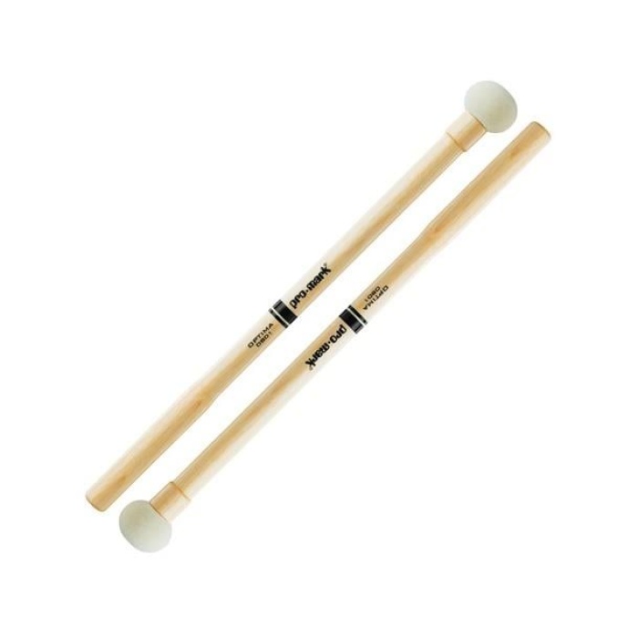 Promark OBD1 Optima Marching Bass Mallet | Bando Davulu - Ergonomik Sap - Yumuşak Keçe