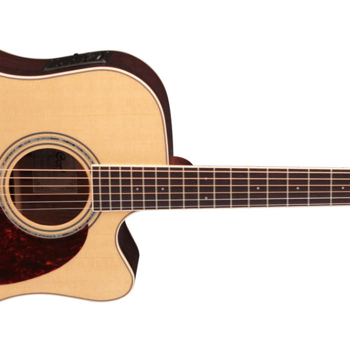 Cort MR710FNAT Elektro Akustik Gitar | Natürel - Fishman EQ