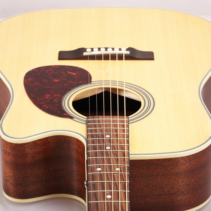 Cort MR600FNS Elektro Akustik Gitar | Natürel Satin - Fishman EQ