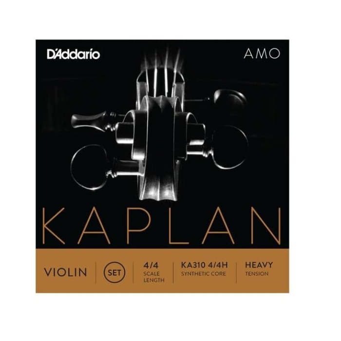 Daddario KA310H Keman Tel Seti | Kaplan Amo, Heavy, 4/4