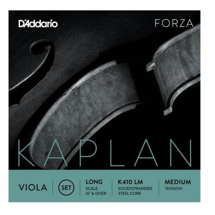 Daddario K410LM Viyola Tel Seti | Kaplan, Long Scale Medium