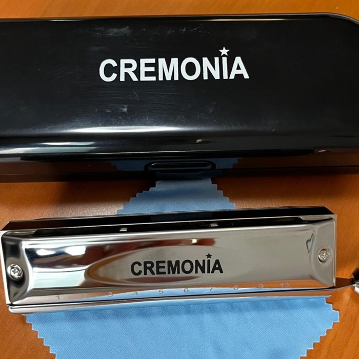 Cremonia HM10C Kromatik Mızıka | 10 Delikli Profesyonel Seri