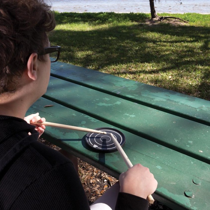 Sabian GRIPDISC Grip Disc Çalışma Pedi (6 İnç) | Kaydırmaz Taban - Sessiz Çalışma - Taşınabilir