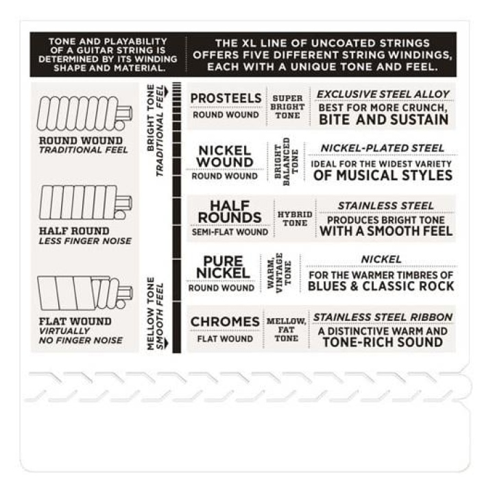 DAddario EXL110-10P XL Nickel Serisi Elektro Gitar Tel Seti (10-10 - Nickel Wound)