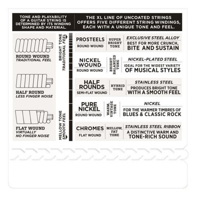 DAddario EXL110 XL Nickel Serisi Elektro Gitar Tel Seti (Regular Light - 10-46)