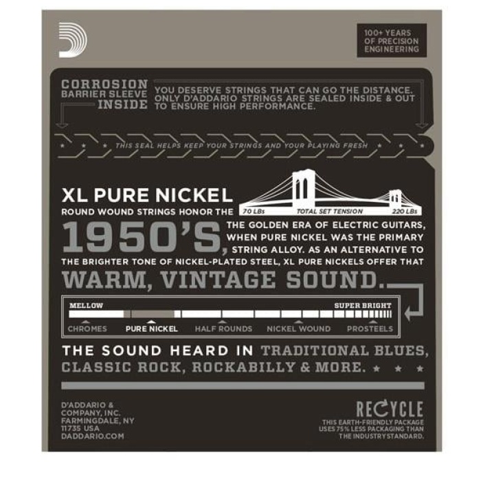 DAddario EPN21 Elektro Gitar Tel Seti (12-51)