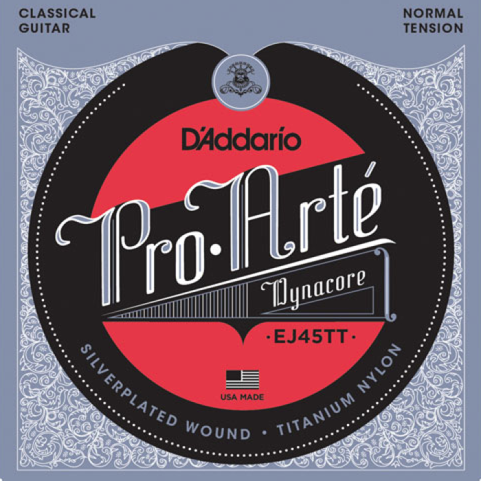 DAddario EJ45TT Pro-Arte Serisi Klasik Gitar Tel Seti (Normal Tension - Titanyum)