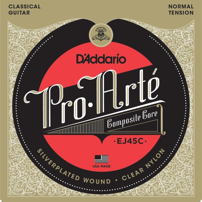 DAddario EJ45C Pro-Arte Serisi Klasik Gitar Tel Seti (Normal Tension)