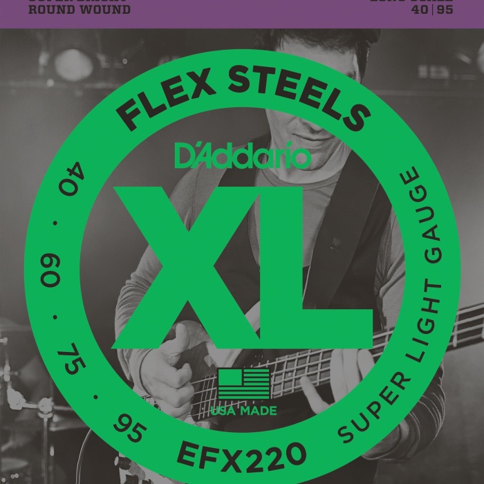 DAddario EFX220 Bas Gitar Tel Seti (Super Light)