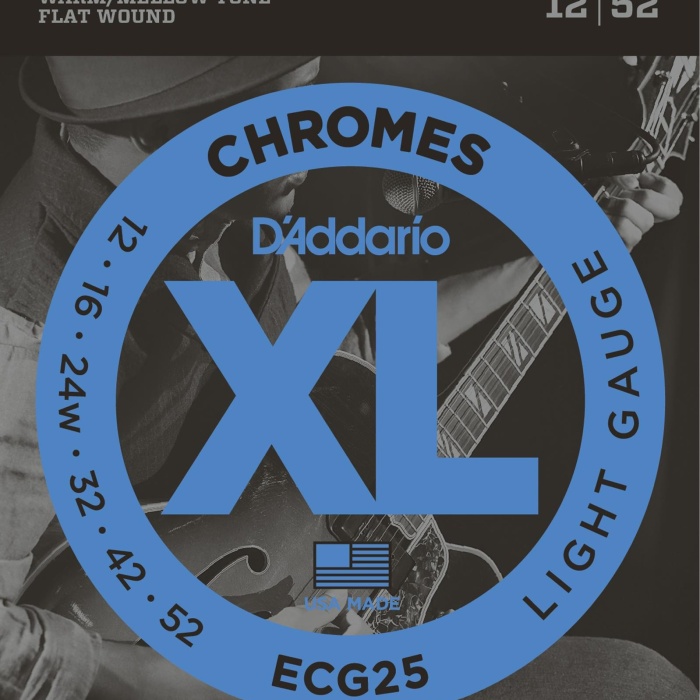 DAddario ECG25 Elektro Gitar Tel Seti (12-52)