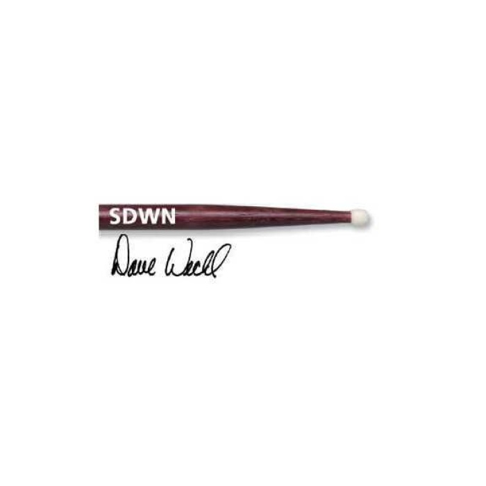 Vic Firth DWN Dave Weckl İmza Bageti (Naylon) | Kırmızı Bordo - Stüdyo Standardı - Naylon Uç