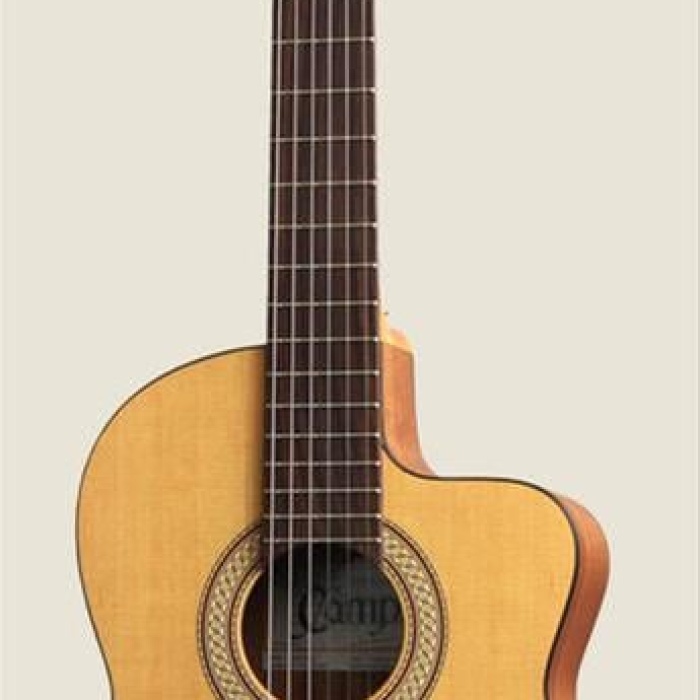 Camps CUT-ECO Elektro Klasik Gitar | Cutaway Gövde Masif Kapak