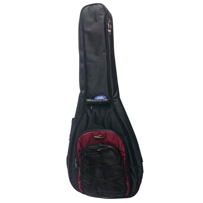 Valencia CGB1680 Klasik Gitar Kılıfı (Lüks) | 600D Kumaş - Kalın Ped - Renkli Detaylar