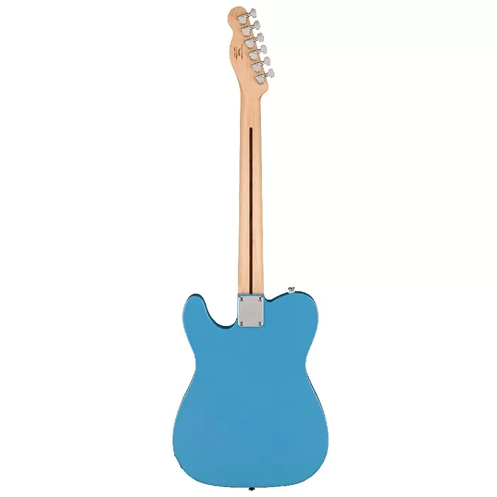 Squier 0373450526 Sonic Telecaster Elektro Gitar (California Blue) | Mavi Renk Laurel Klavye ve Beyaz Pickguard