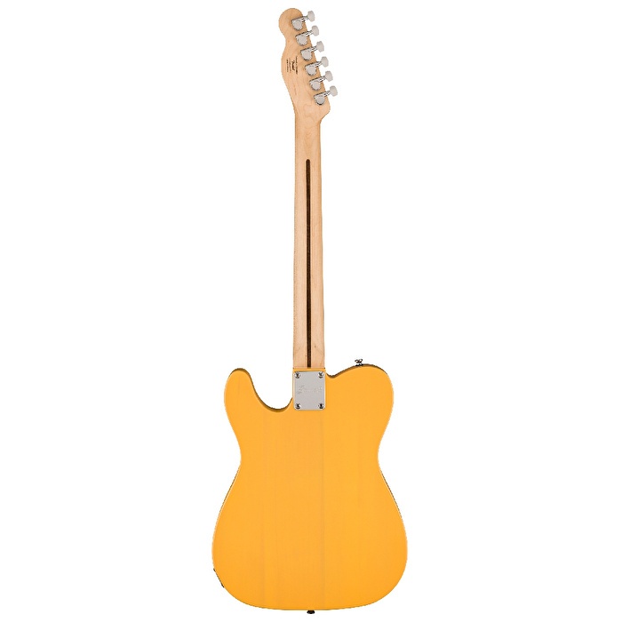 Squier 0373453550 Sonic Telecaster Elektro Gitar (Butterscotch Blonde) | Akçaağaç Klavye Siyah Pickguard ve Klasik Sarı Renk