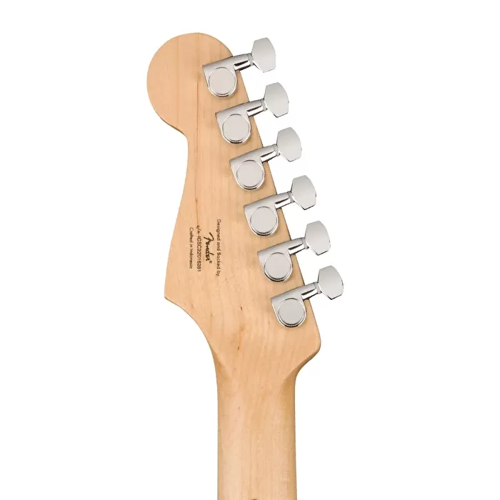 Squier 0373301506 Sonic Stratocaster Hardtail H Gitar (Siyah) | Tek Humbucker Sabit Köprü ve Siyah Pickguard ile Rock Makinesi