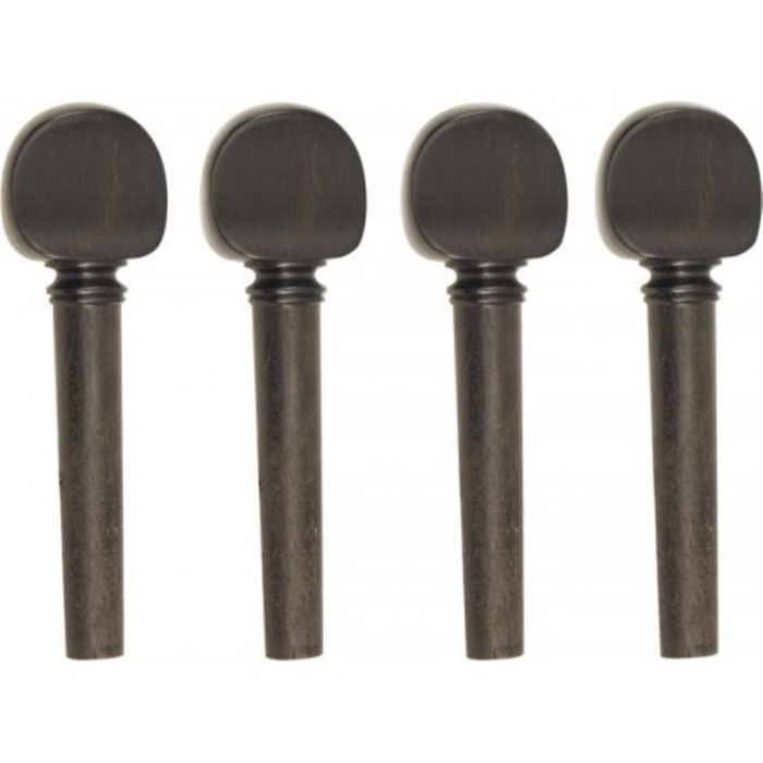 Picaldi 1321-1/4 Ebony Keman Kulak Seti (Middle Grade) | Küçük Boy Kemanlar İçin Sağlam Abanoz Burgular ve Kararlı Akort