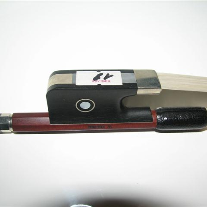 Dörfler 18 Çello Arşesi - 4/4 (Üst Segment - Sedefli Abanoz) | Yüksek Kalite Pernambuco Çubuk, Sedef Süslemeli Abanoz Topuk, Geleneksel Alman El İşçiliği | Ölçü: 4/4 Tam Boy Çello (Profesyonel Rezonans)