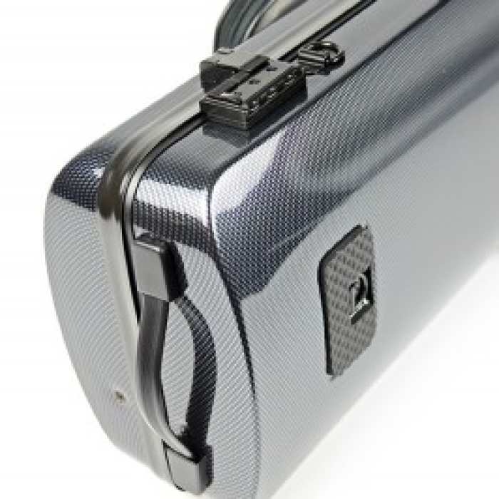 Bam 2011xlc Keman Kutusu - Hightech Contoured 4/4 Kemanlarla Tam Uyumlu (profesyonel - Karbon Görünüm) | 3 Katmanlı Yüksek Teknoloji Kabuk, İç Süspansiyon Sistemi, Ultra Hafif Tasarım | Ölçü: 4/4 Standart Keman Ölçüleri İçin Özel Form (ağırlık: 1.6 Kg)