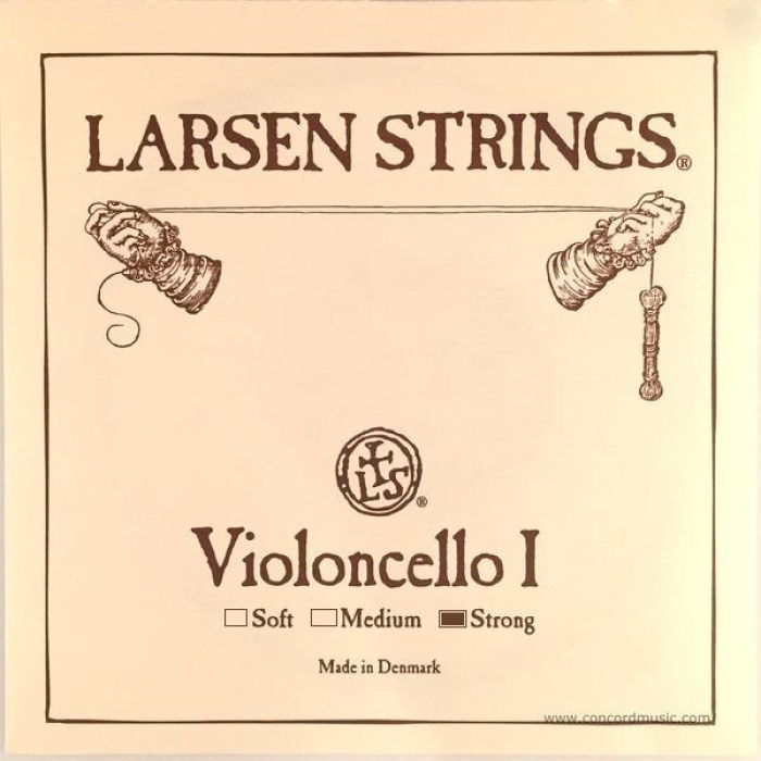 Larsen 639415 Soloist Çello La (A) Teli (Forte) | Yüksek Gerilim ile Güçlü Ses Hacmi Orkestra İçinde Öne Çıkan Netlik