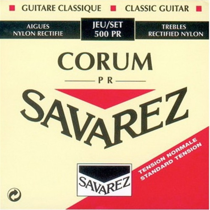 Gewa 656087 Savarez Corum 500PR Klasik Gitar Teli | Normal Tansiyon Naylon Tizler ve Esnek Baslar ile Dengeli ve Sıcak Karakter