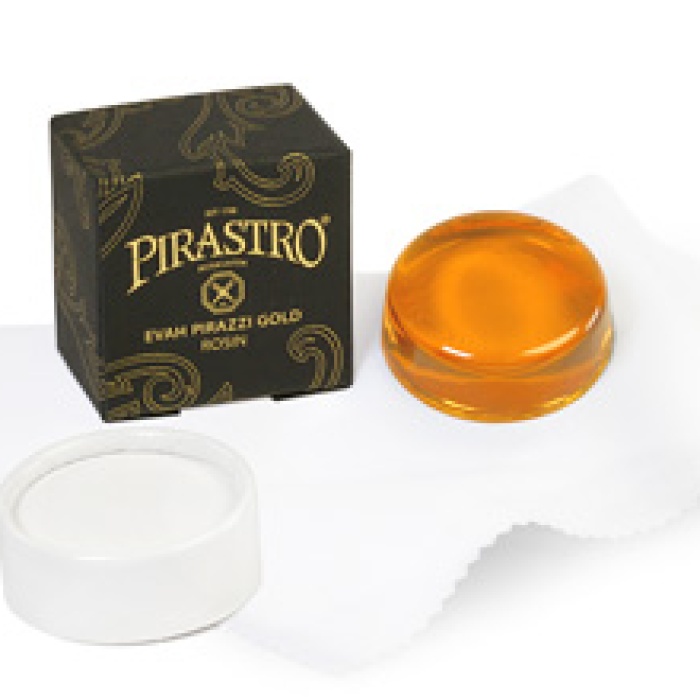 Pirastro 901000 Evah Gold V06 Reçine | Altın Katkılı Premium Formül, Üstün Yay Tutuşu, Pürüzsüz Geçişler