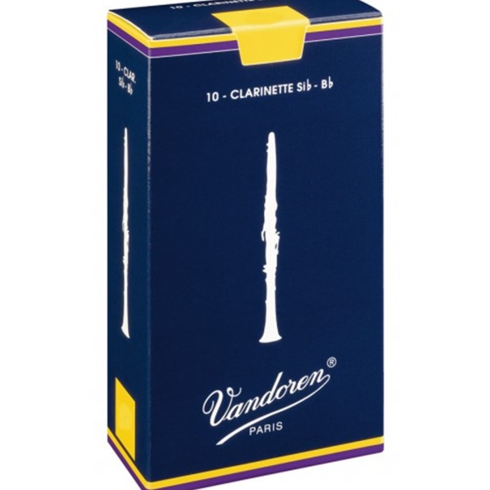 Vandoren CR1035 3.5 Numara Klarnet Kamışı | Esnek Üfleme Tepkisi, Tutarlı Malzeme Kalitesi, Zengin Harmonik İçerik
