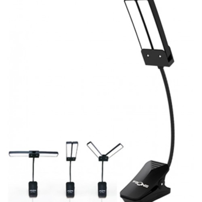 Fzone FL9033 10lu LED Nota Sehpası Lambası | Kompakt Tasarım Güçlü Aydınlatma ve Nota Kağıtları İçin Net Görüş