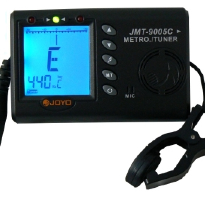 Joyo JMT-9005 Kromatik Nefesli Çalgı Metrotuner | Klipsli Mikrofonu ile Nefesli Çalgılar İçin Gürültülü Ortamlarda Kusursuz Akort İmkanı