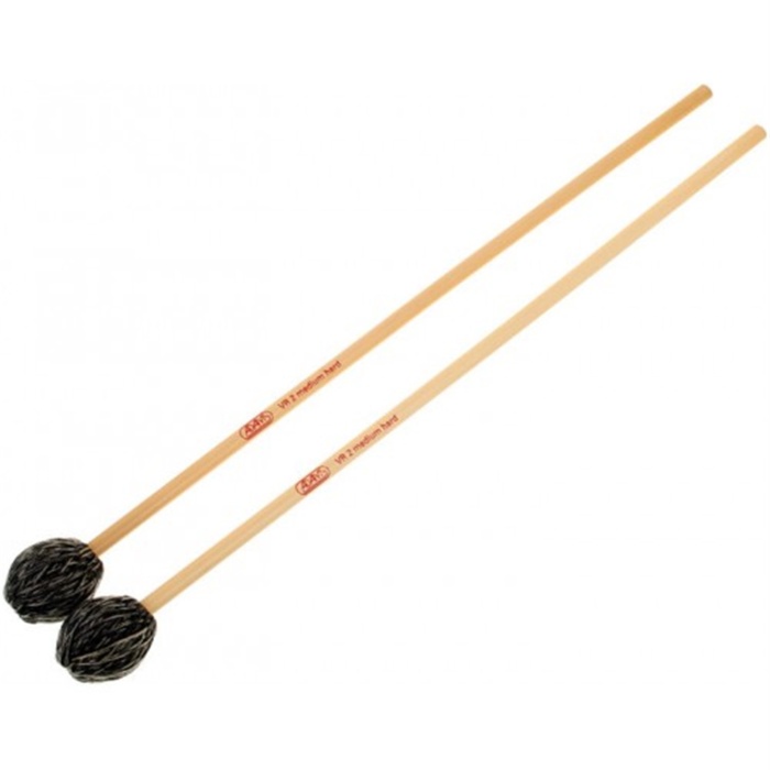 Adams MLVR2 Rattan Vibraphone Medium Hard Mallet | Dengeli Ağırlık Dağılımı Orta-Sert Karakter ile Çok Yönlü Vibrafon Çalımı