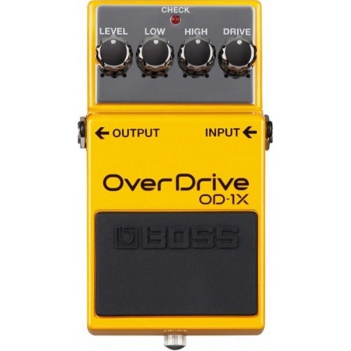 Boss OD-1X Overdrive Gitar Efekt Pedalı | Multi-Dimensional Processing (MDP) Teknolojisi ile Net ve Güçlü Drive Tonları Dip Gürültüsüz Saf Sinyal