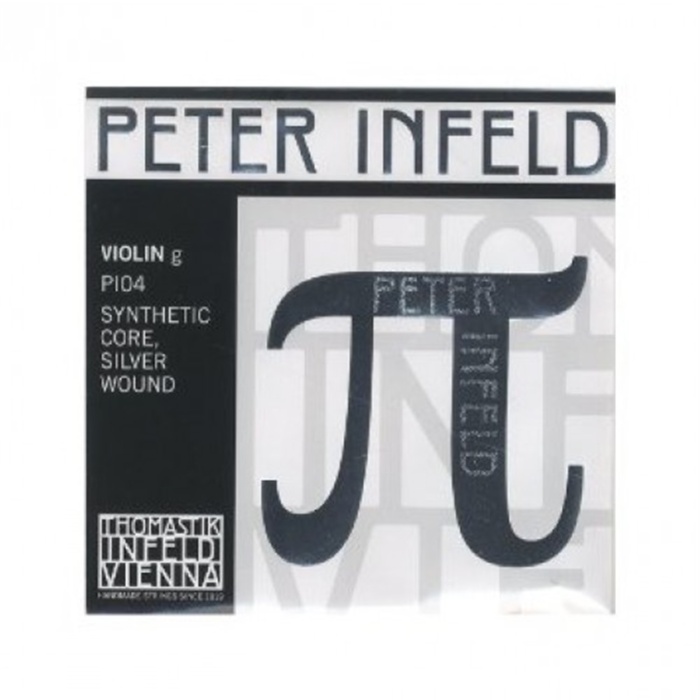 Thomastik PI04 Peter İnfeld G ( Sol ) Tek Dal Keman Teli | Parlak ve Net Tını, El Cilası İşçiliği, Hassas Akort Kararlılığı